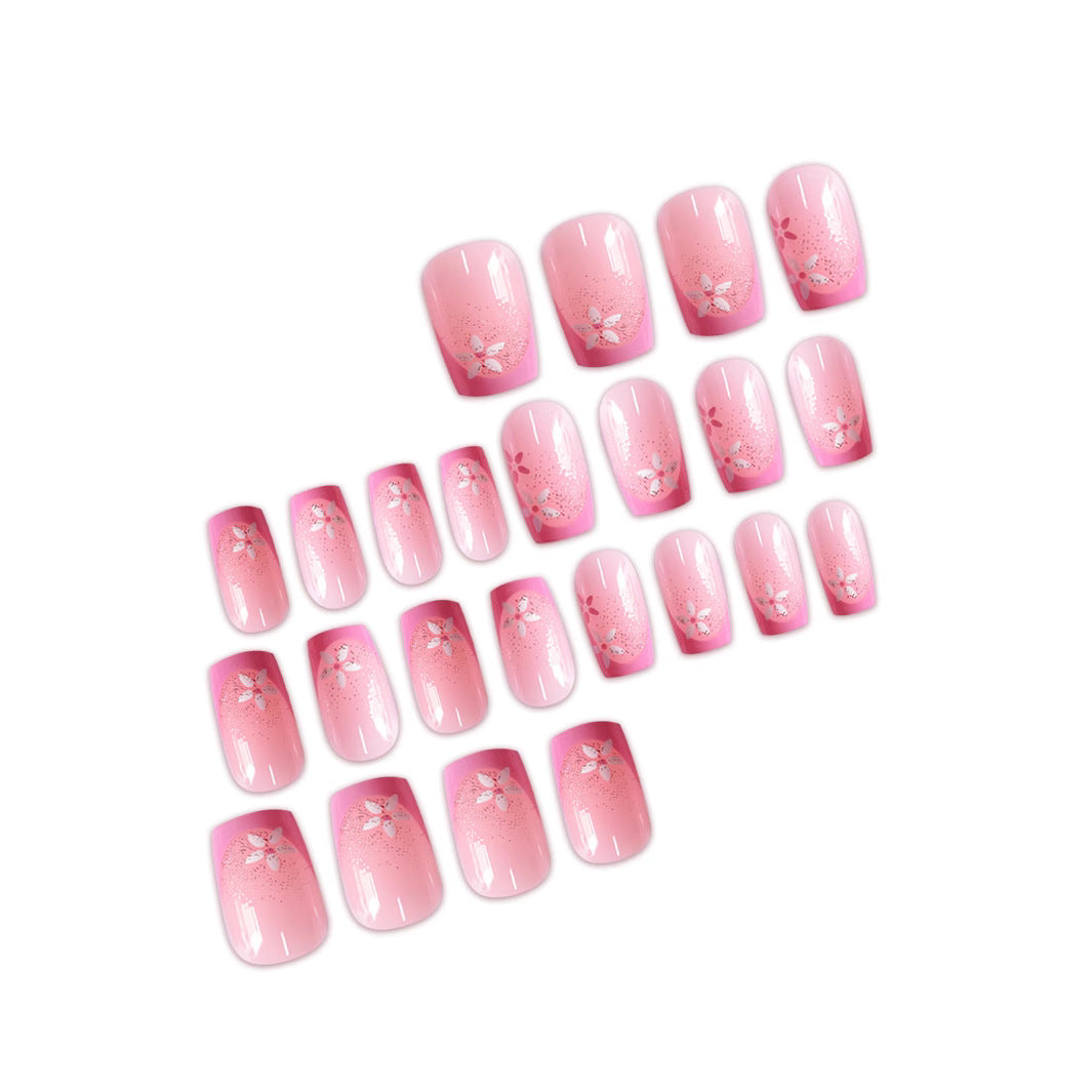Floral Ombre Press-On Nails Kalsten