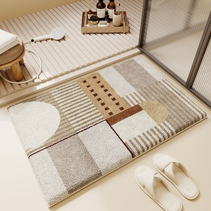 Abstract Pattern Bath Mat