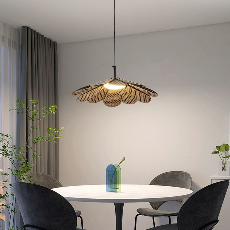 Artistic Wooden Hanging Pendant Light