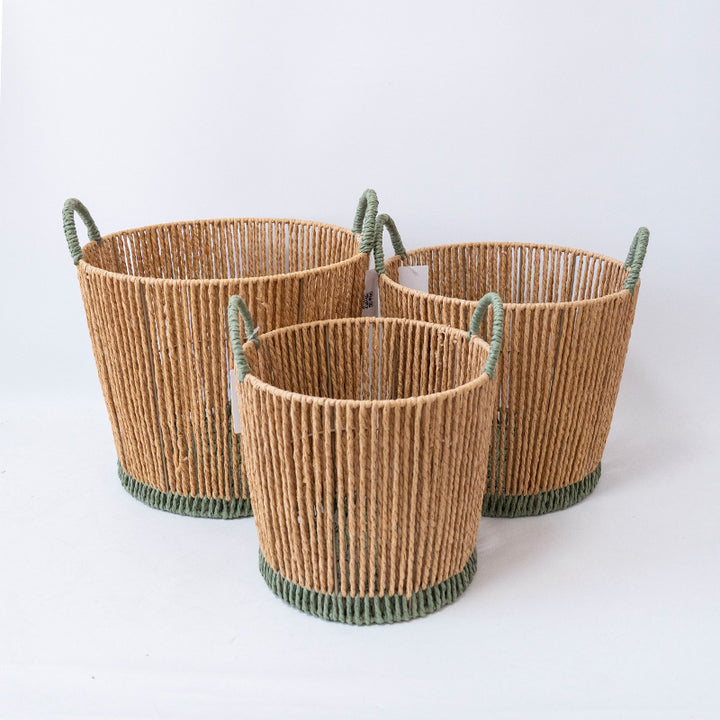 Handcrafted decoration basket