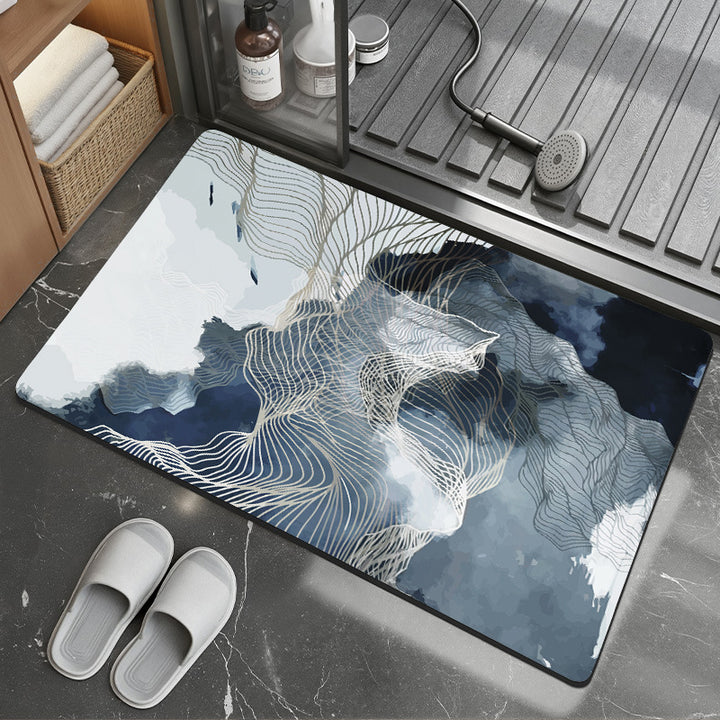 Artistic Bath Mat Kalsten