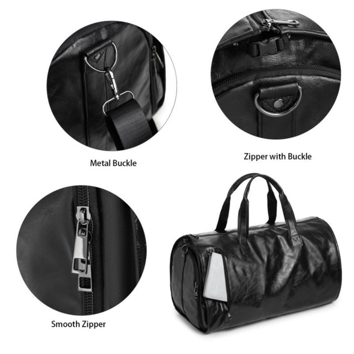 Premium Leather Duffle Bag Kalsten