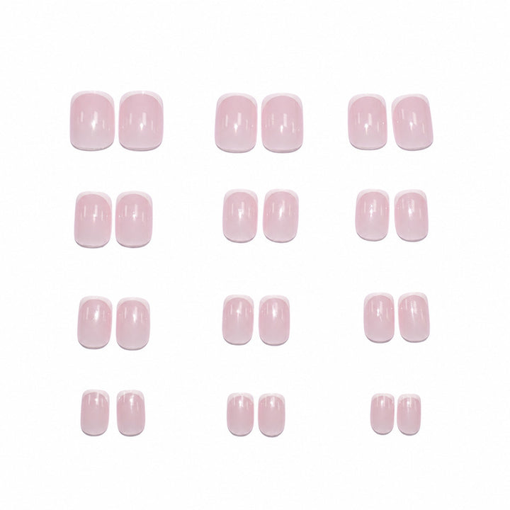 Acrylic nail set with colorful gradients Kalsten