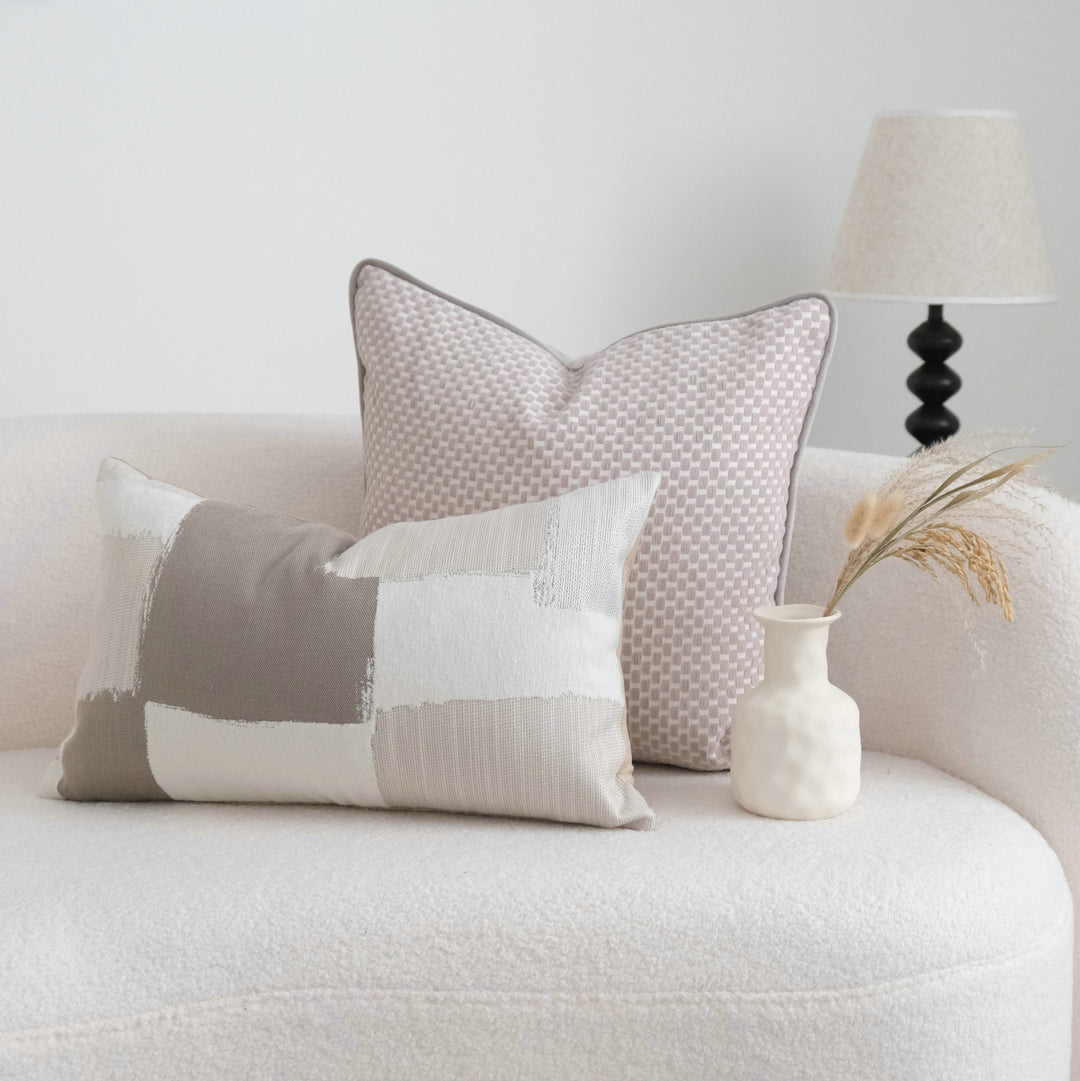 Decorative Geometric Statement Pillow