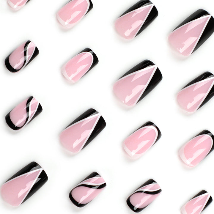 Artful Nail Extensions with Modern Design Kalsten