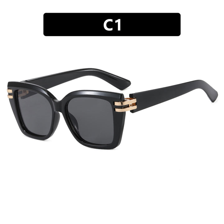Women stylish oversized sunglasses with luxurious details Kalsten
