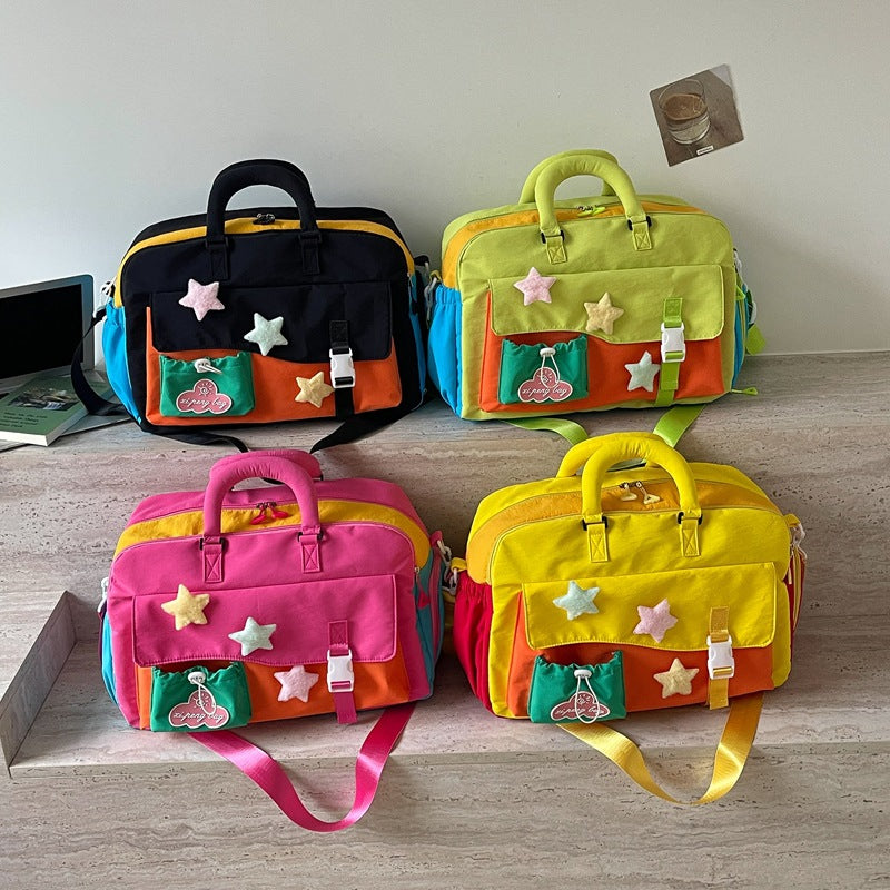 Stylish Multi-Color Travel Weekender Bag Kalsten