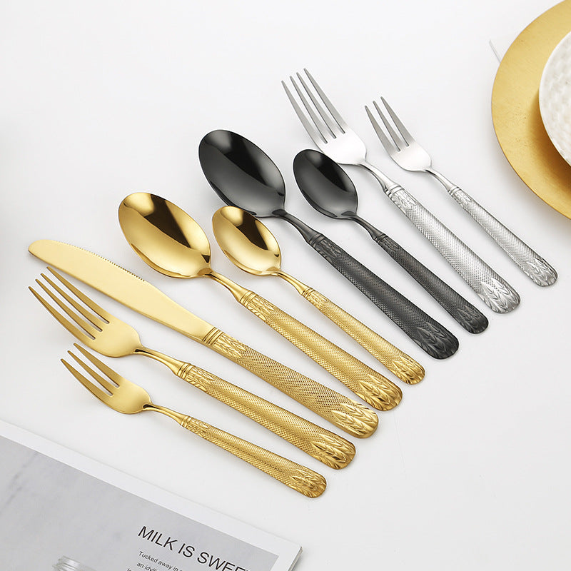 Elegant teaspoon with artistic handle design Kalsten