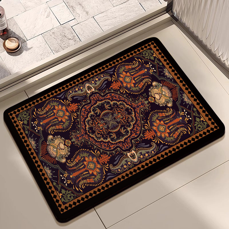 Artistic Multicolored Area Rug Kalsten