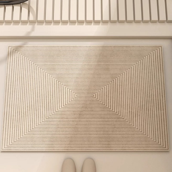 Geometric Pattern Floor Mat