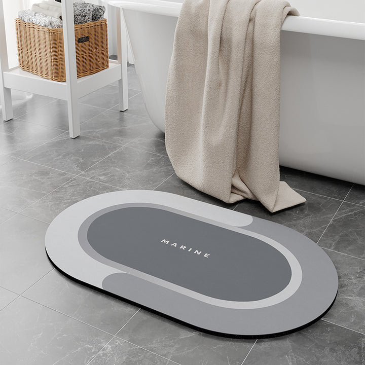 Contemporary Non-Slip Bath Mat