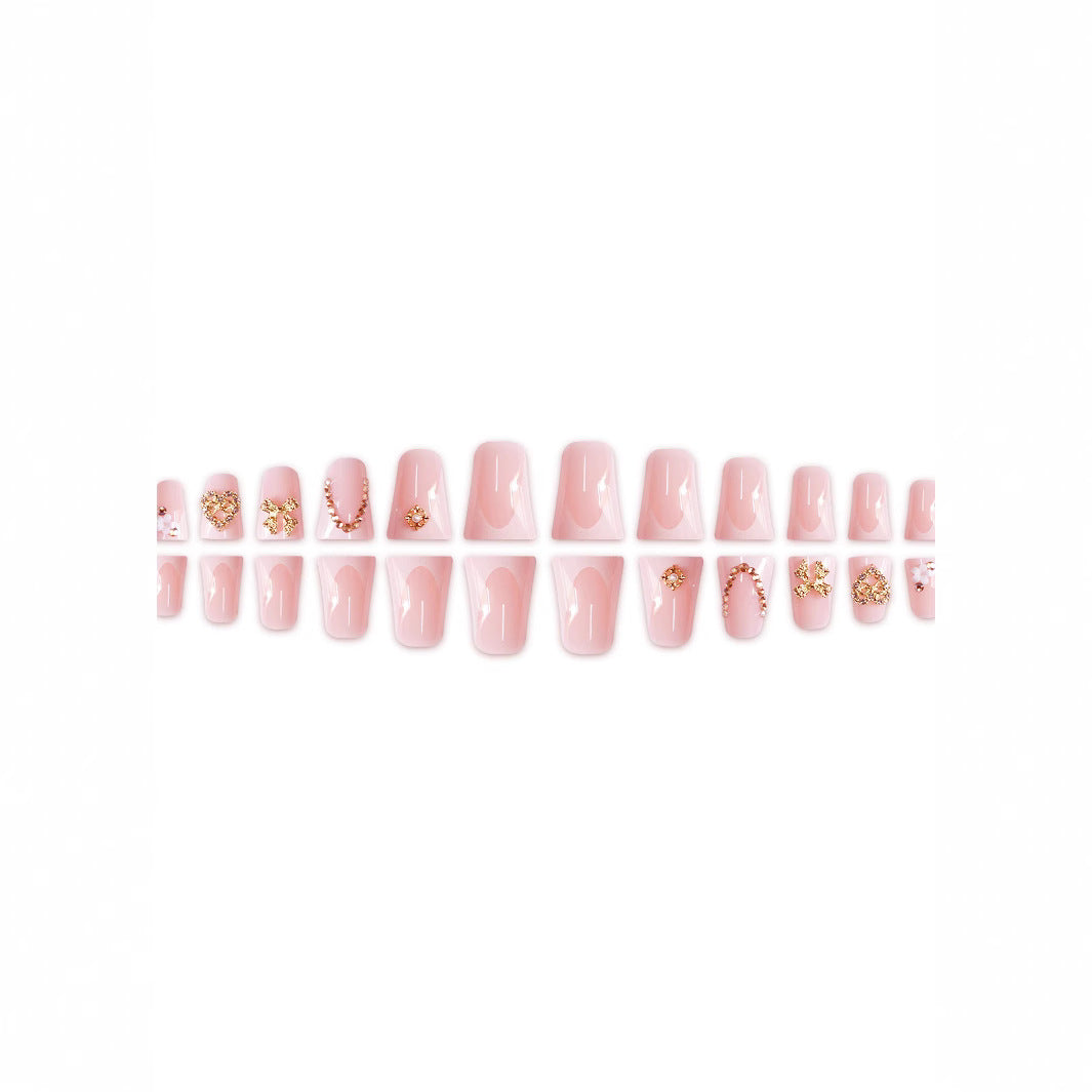 Decorative Rhinestone Nail Extensions Kalsten