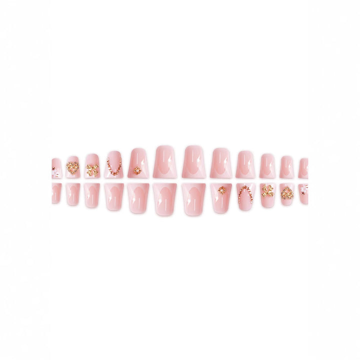 Decorative Rhinestone Nail Extensions Kalsten
