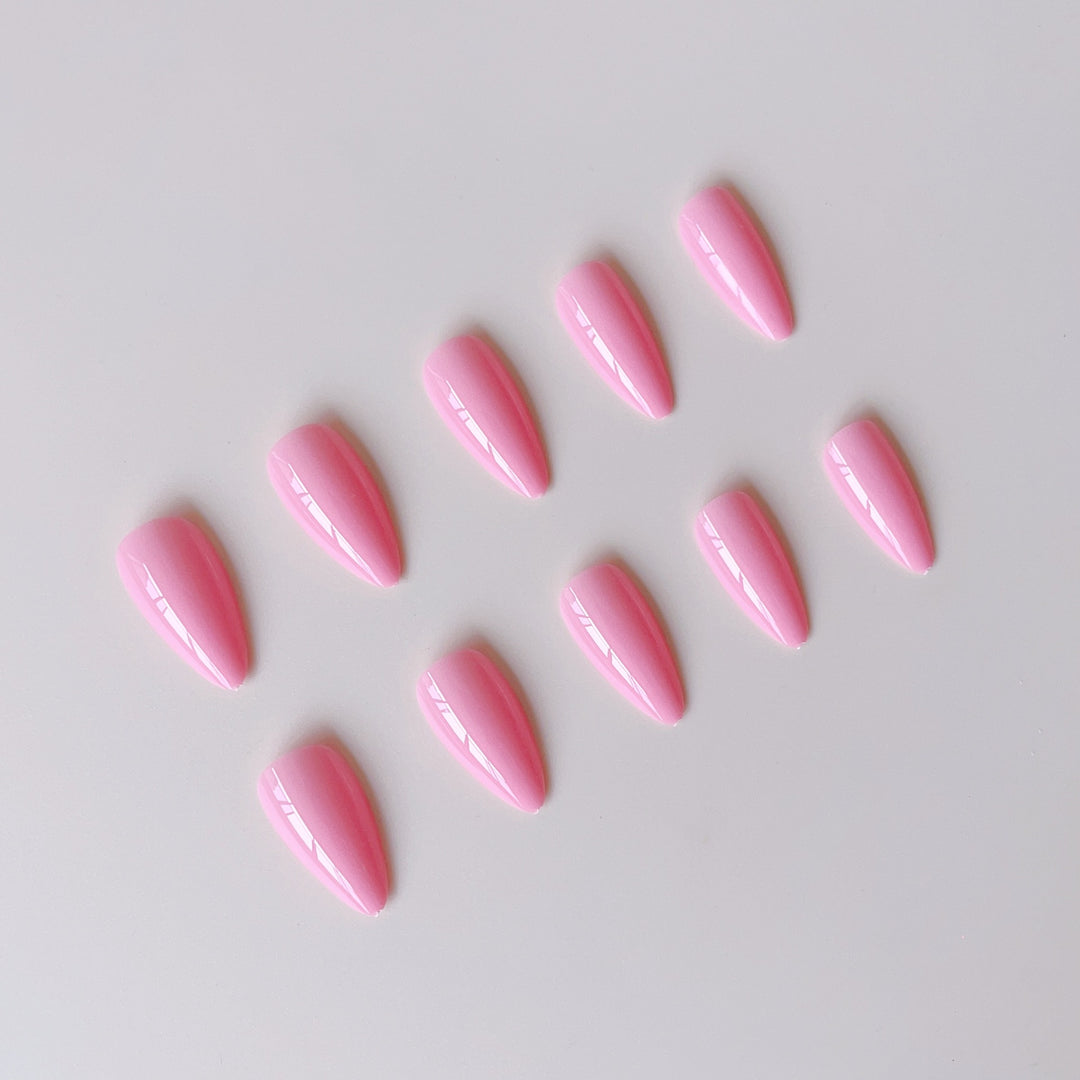 Elegant artificial nail tips with high-gloss finish Kalsten