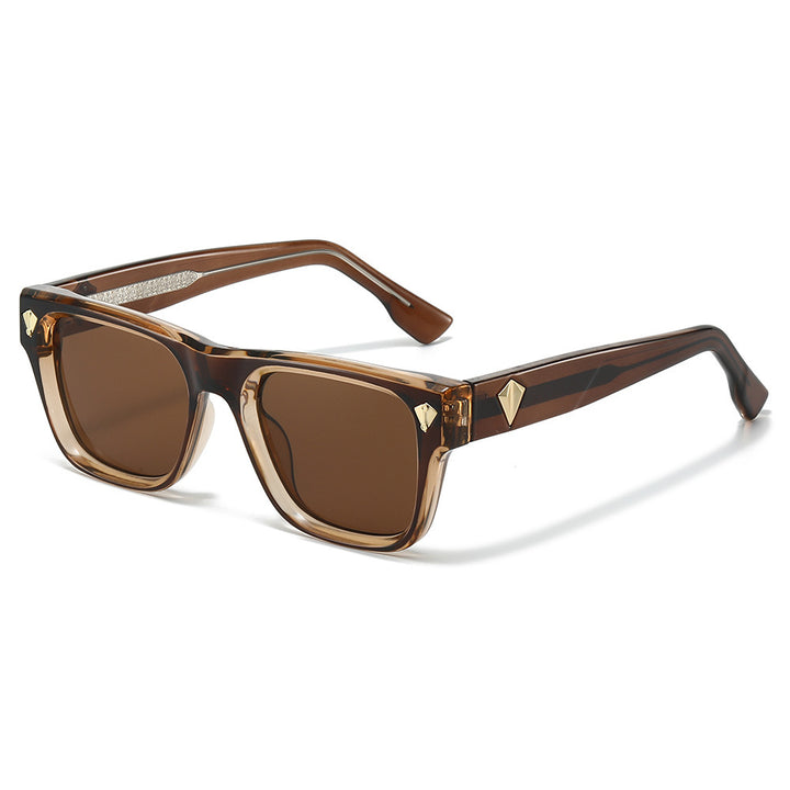 Bold Angular Framed Sunglasses Kalsten