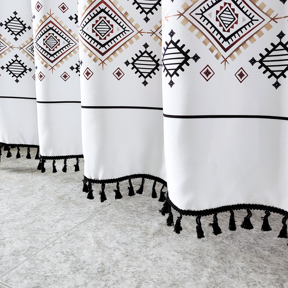 Artistic Patterned Shower Curtain Kalsten