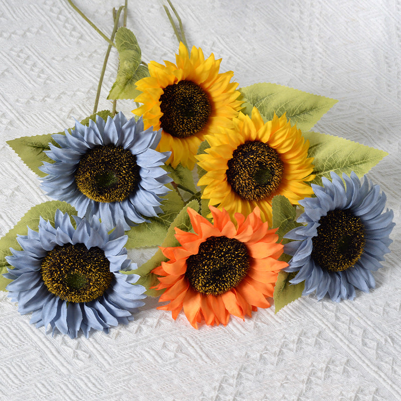 Decorative Fabric Sunflower Accent