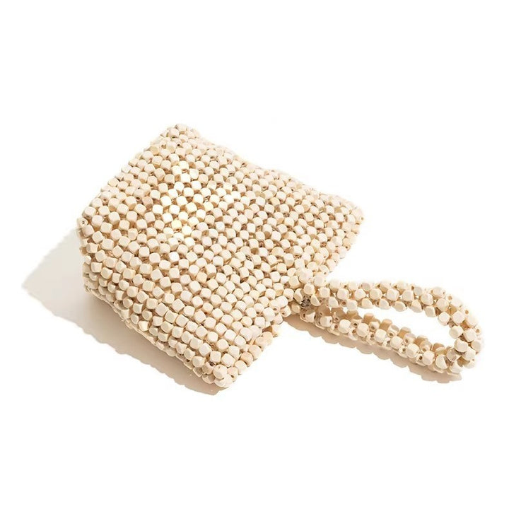 Handcrafted Woven Bamboo Tote Bag