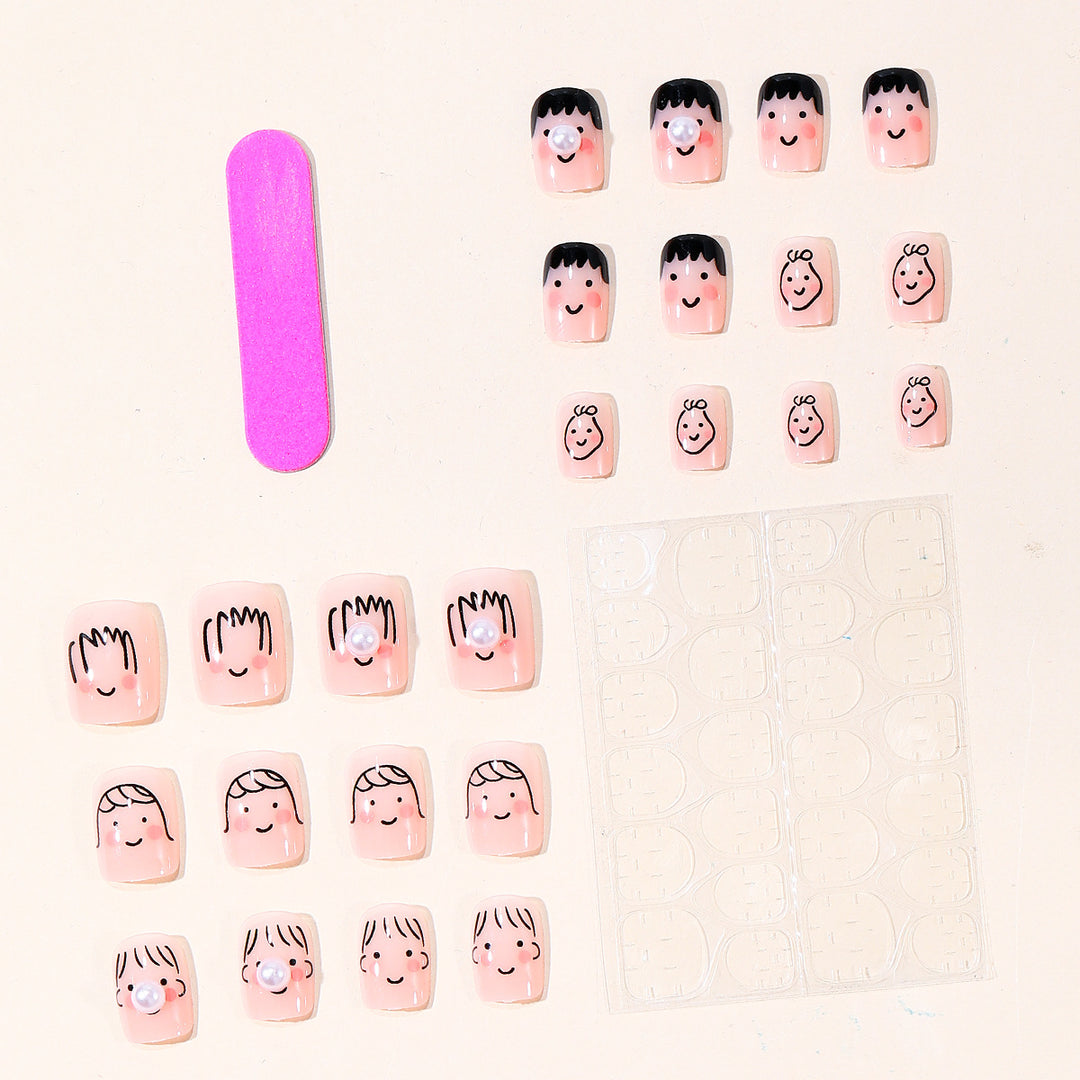 Whimsical Character Nail Art Kalsten
