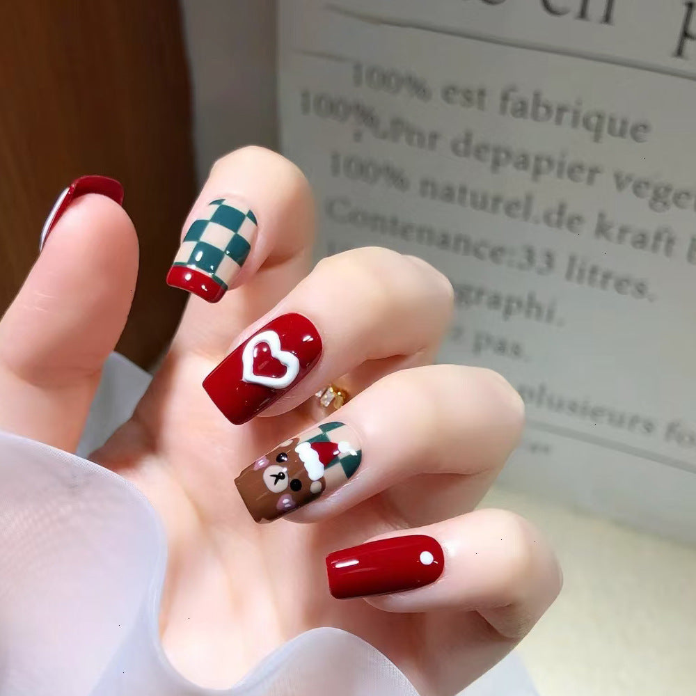 Festive Character Press-On Nails Kalsten