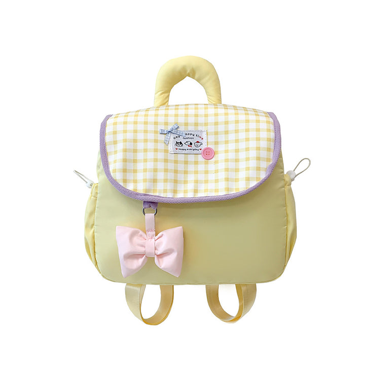 Cute Heart-Print Mini Backpack Kalsten