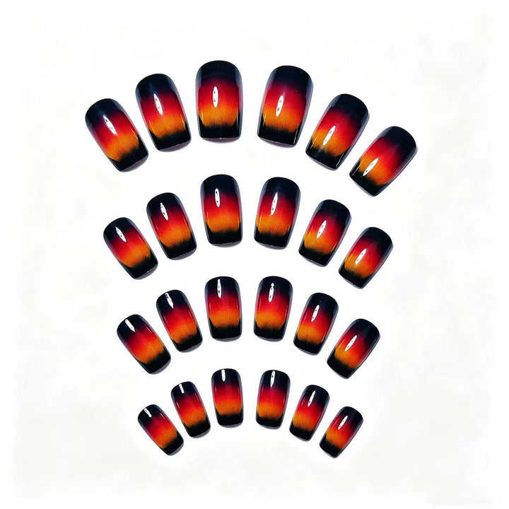 Creative artificial nails in elegant ombre design Kalsten