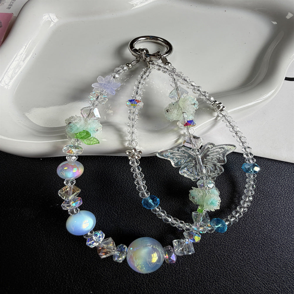 Elegant Butterfly Charm Keychain Kalsten