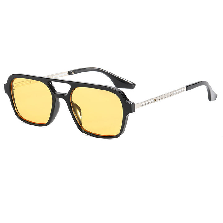 Bold Rectangle Frame Sunglasses Kalsten