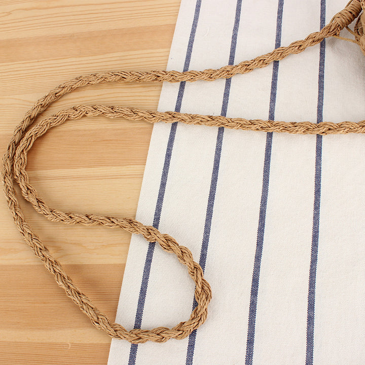 Round basket bag with unmistakable design Kalsten