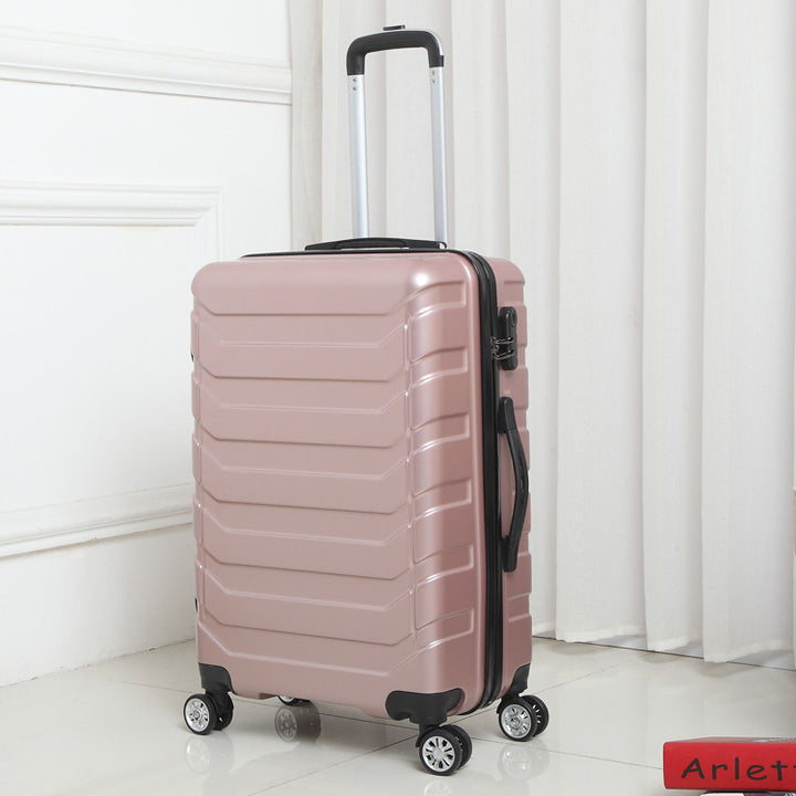 Unisex Lightweight Hard Shell Trolley Suitcase Kalsten