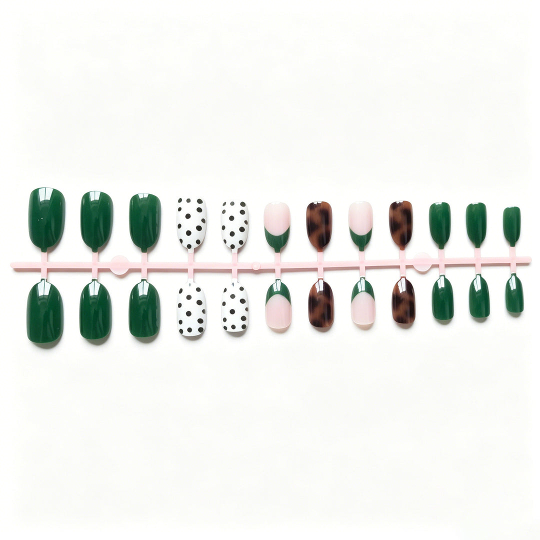 Artistic Nail Art Kit with Mixed Designs
