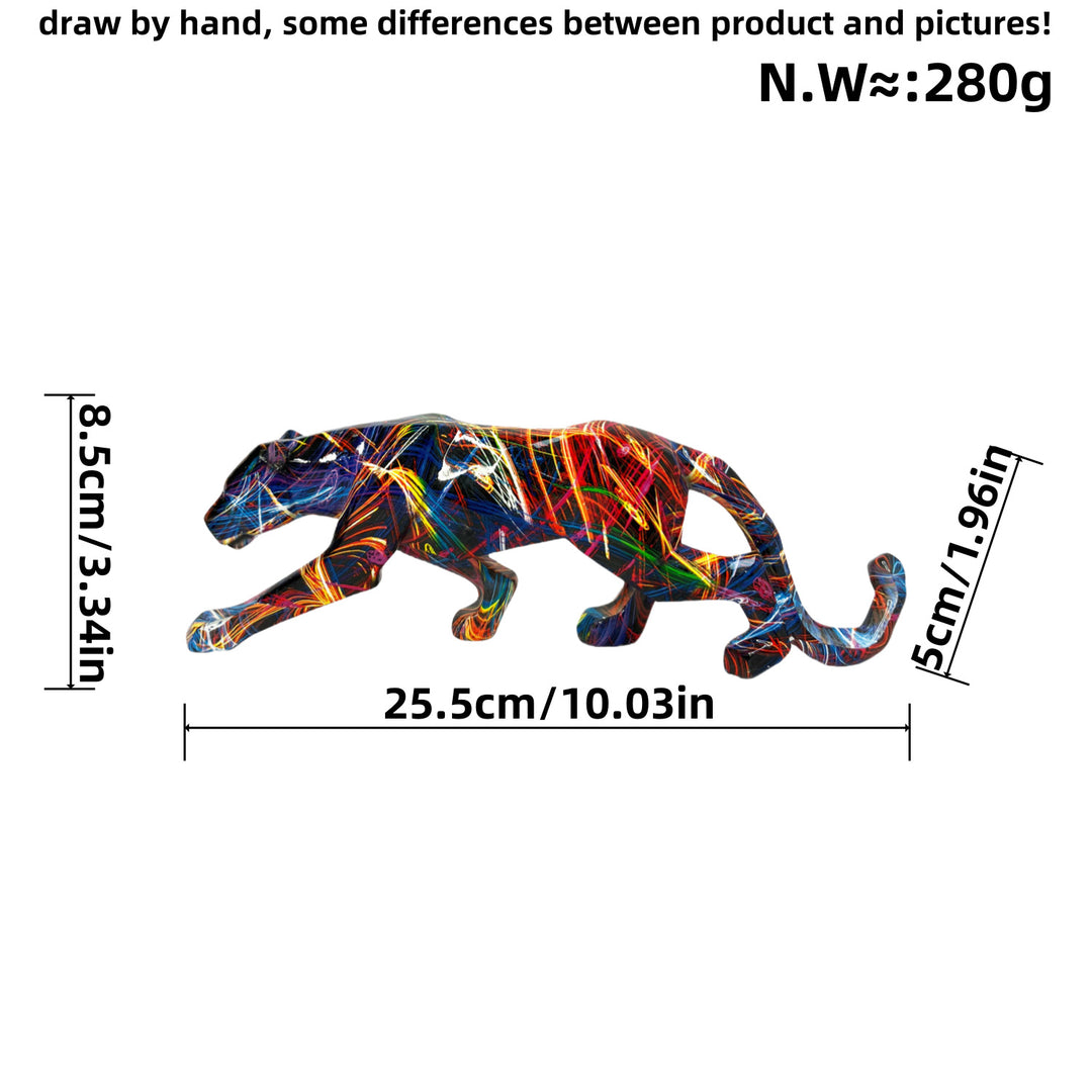 Decorative Panther Sculpture Kalsten