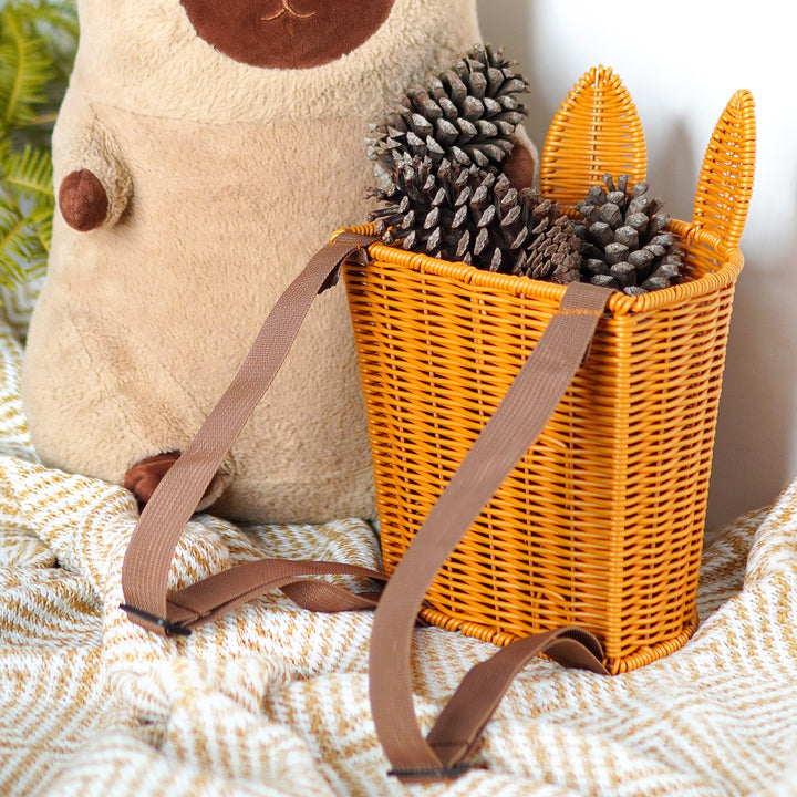 Stylish Woven Handheld Basket Kalsten