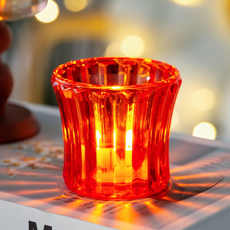 Decorative Glass Candle Holder