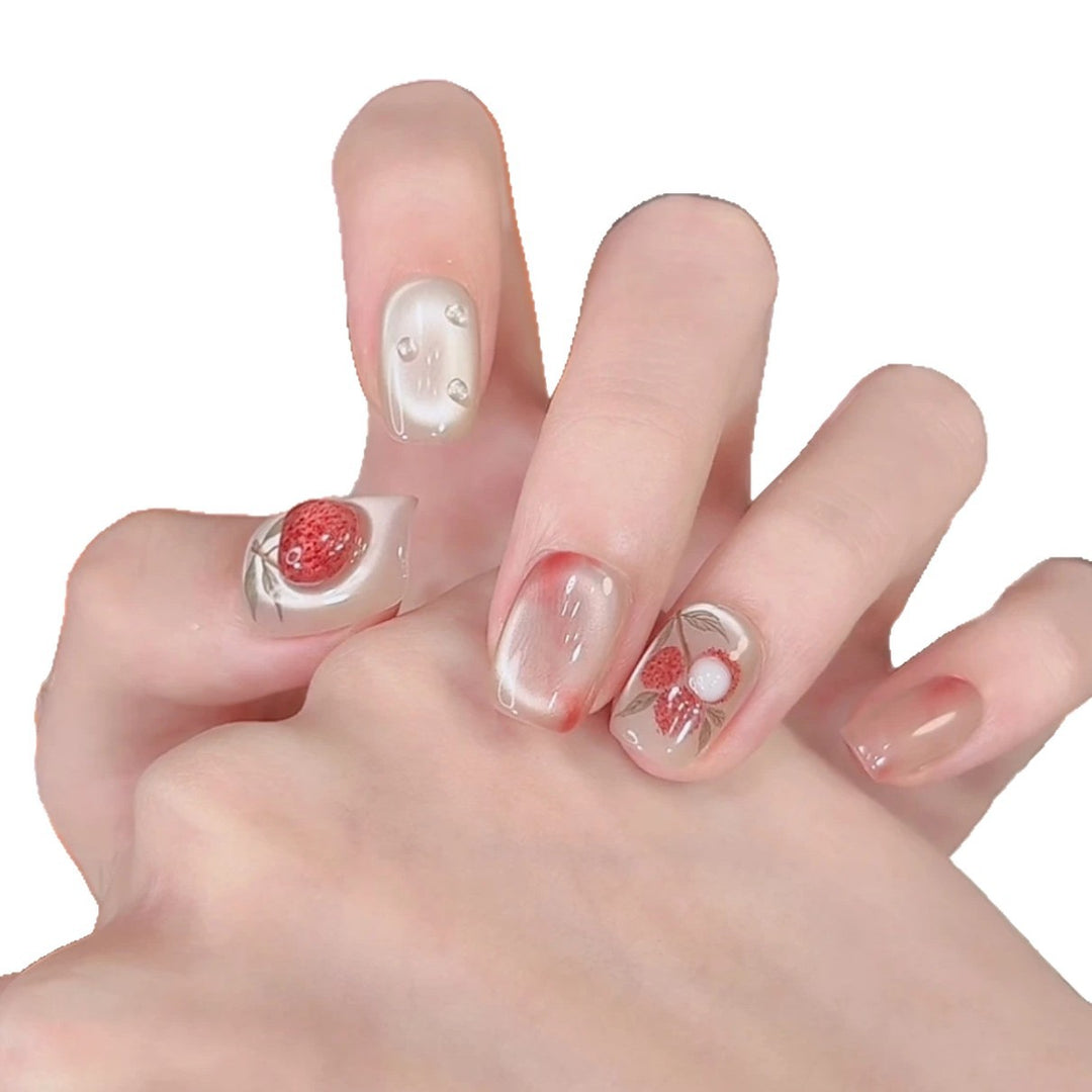 Artistic Floral Nail Design Kalsten