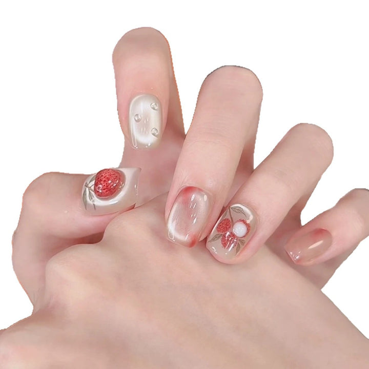 Artistic Floral Nail Design Kalsten
