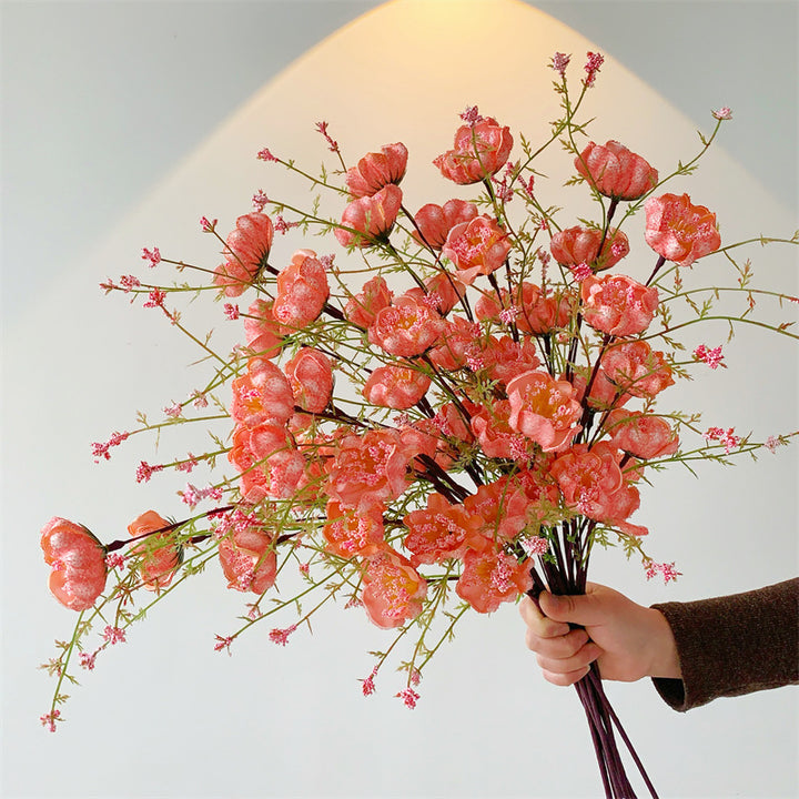 Decorative Floral Spray for Indoor Home Decor