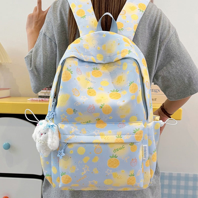 Fun Pineapple-Themed School Backpack Kalsten
