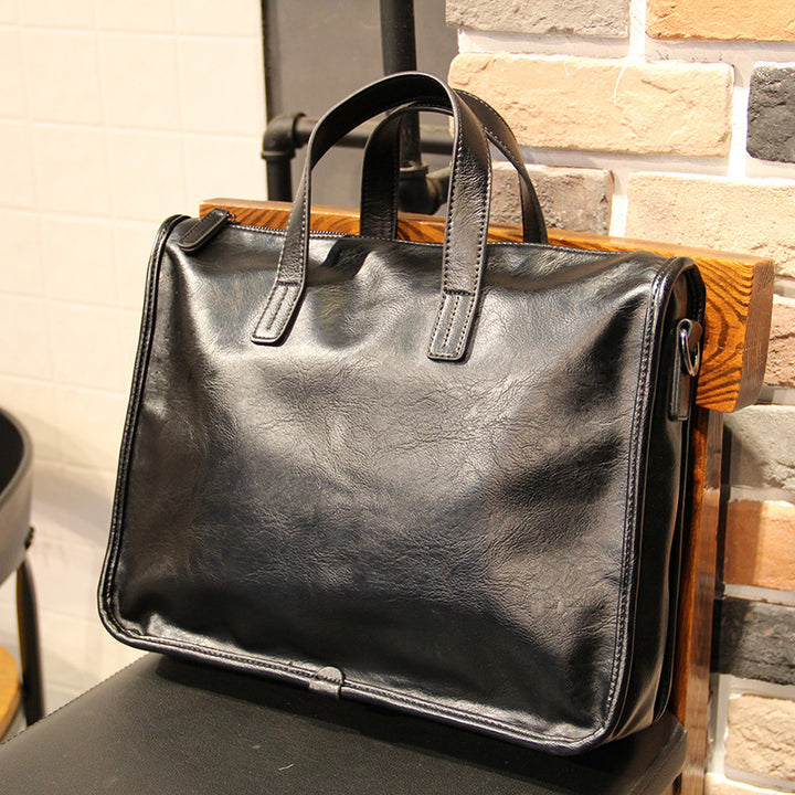 Elegant Briefcase in Minimalistic Style Kalsten