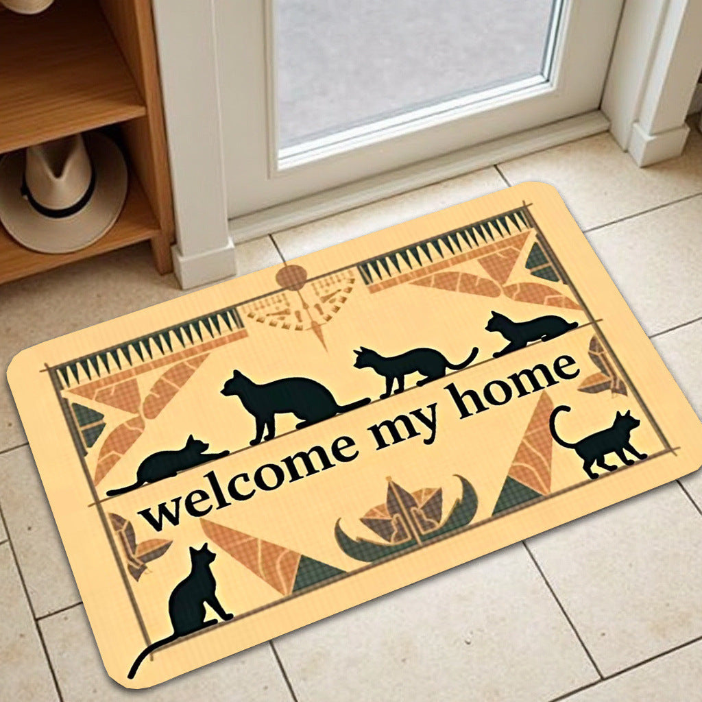 Soft Plush Cat Paw Bath Mat