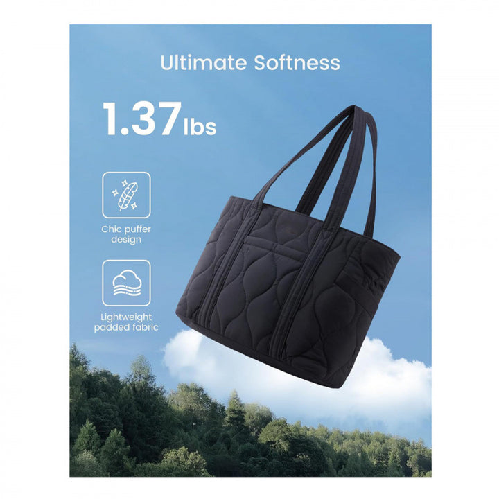 Quilted everyday bag with multiple outer pockets Kalsten