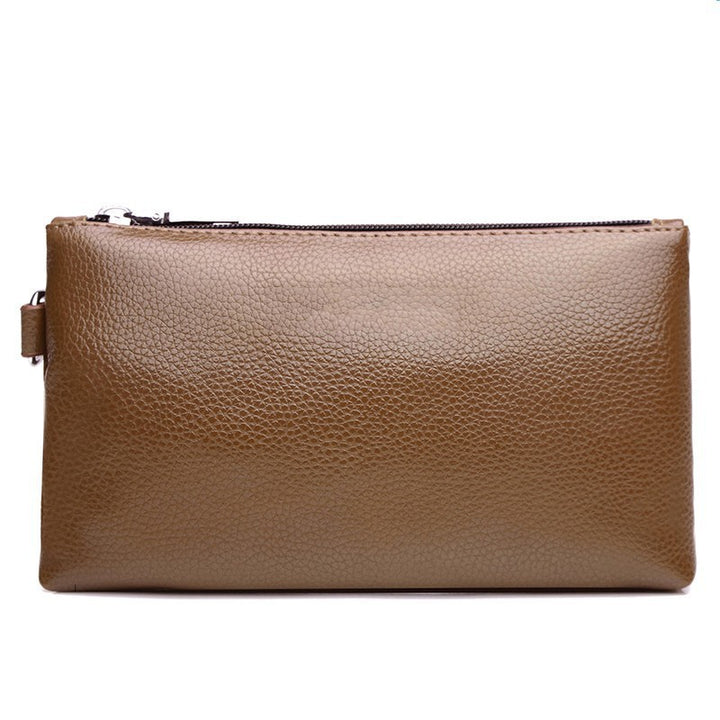 Premium Leather Zip Pouch Kalsten