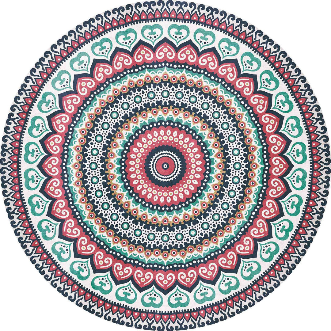 Intricate Mandala Design Area Mat Kalsten