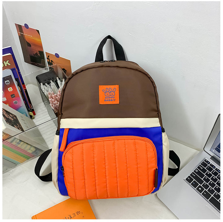 Color-Block Casual Backpack Kalsten