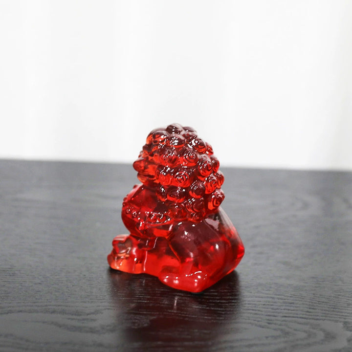 Decorative Elephant Figurine with Child Rider