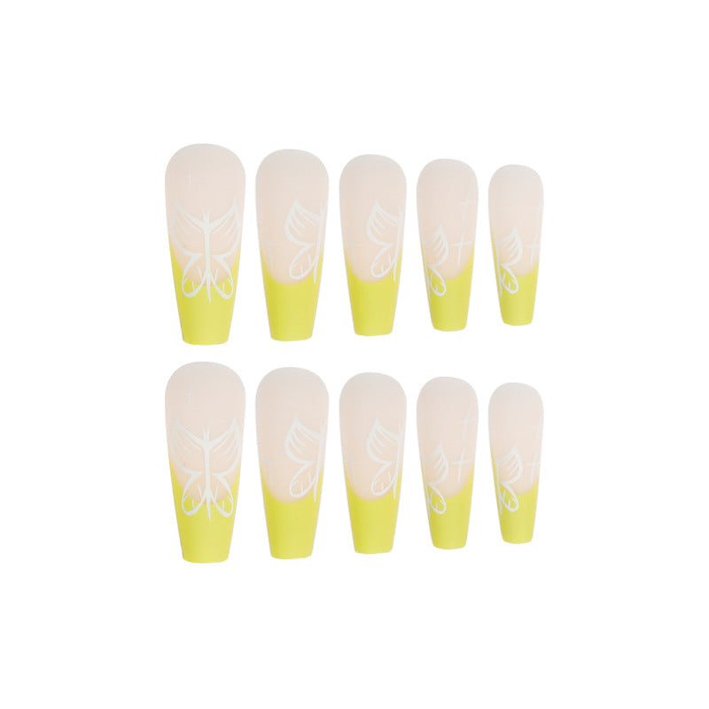 Artificial nail art in floral design Kalsten