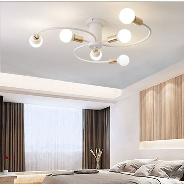 Artistic Curved Ceiling Light