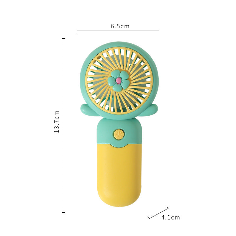 Ladies portable hand fan with creative flower design Kalsten