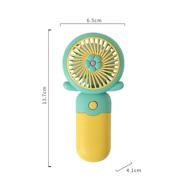 Ladies portable hand fan with creative flower design Kalsten