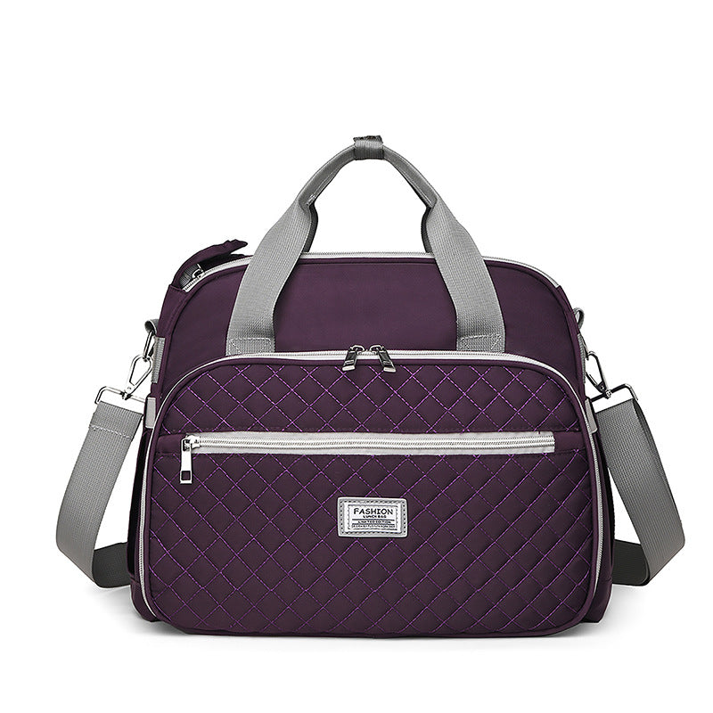 Quilted Travel Duffel Bag Kalsten